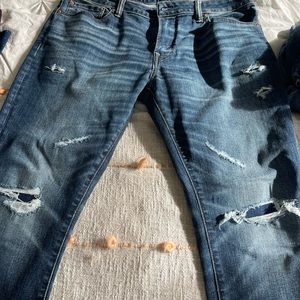 American Eagle Airflex+ Temp Tech Athletic Skinny Jean Size 36x32